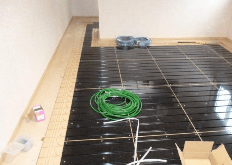 施工事例床暖房